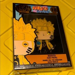 Funko Pop! Pin Naruto (Six Path) - Yellow and Black